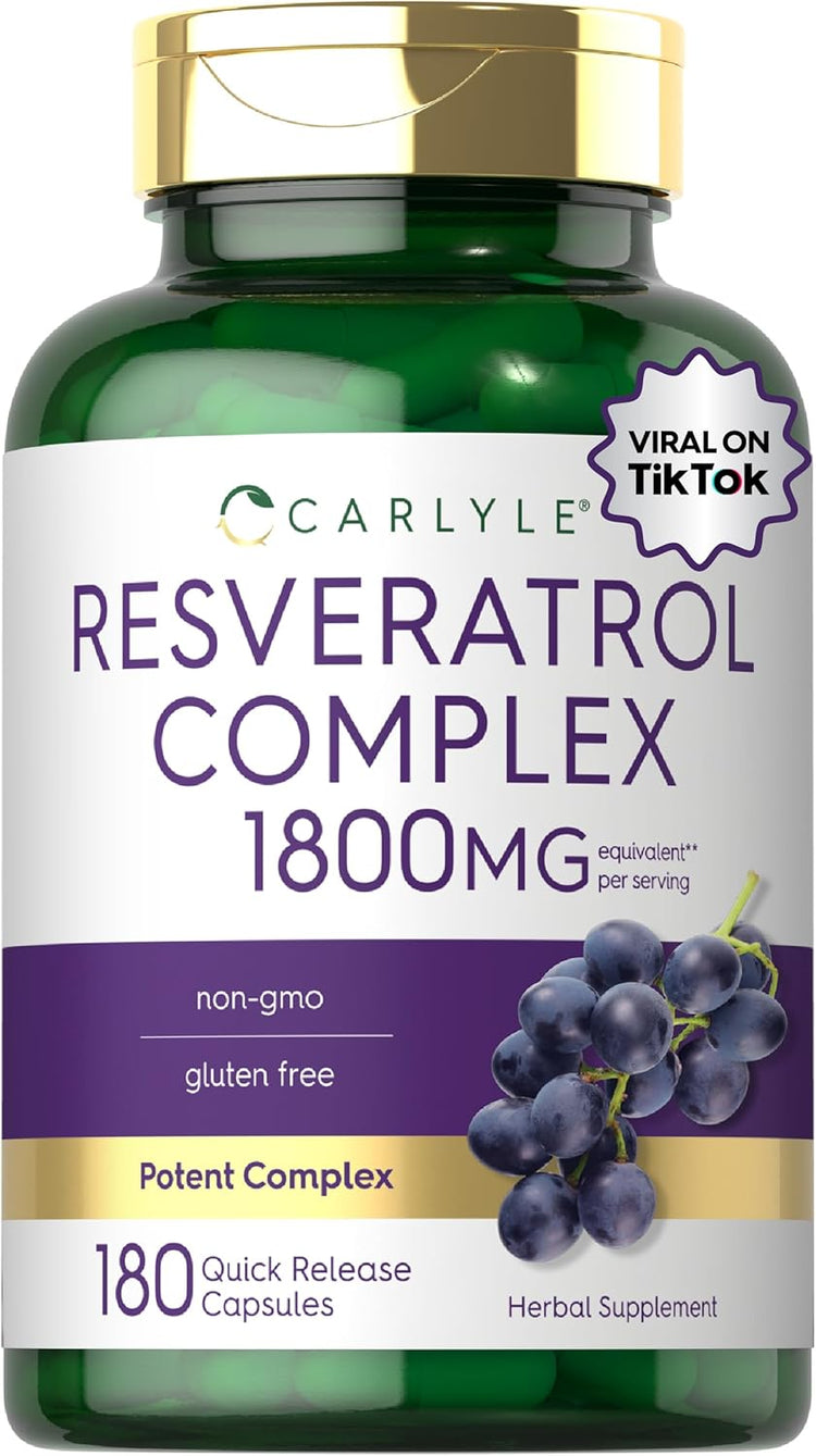 Resveratrolo 1800mg per dose | 180 Capsule