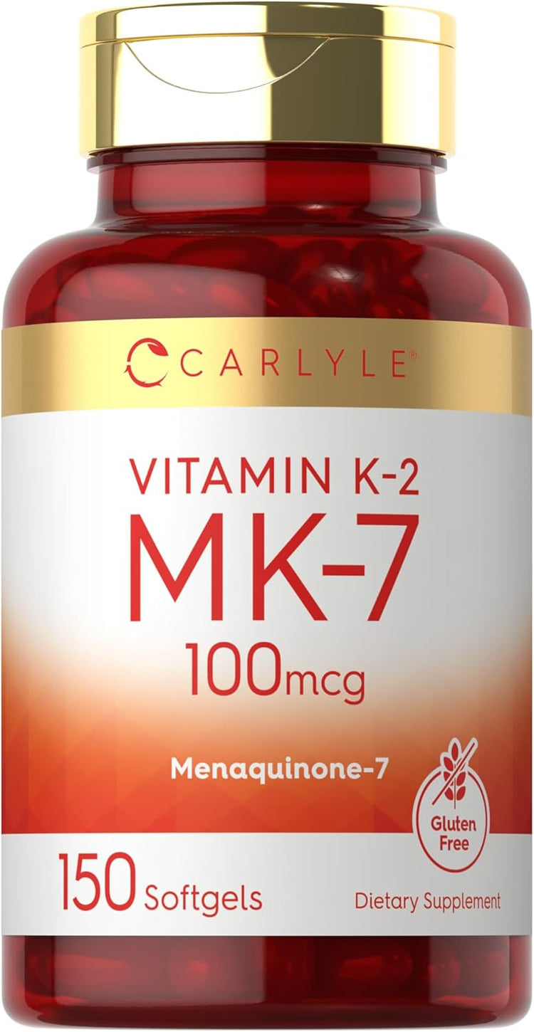 Vitamin K-2 MK-7 100mcg | 150 Softgels