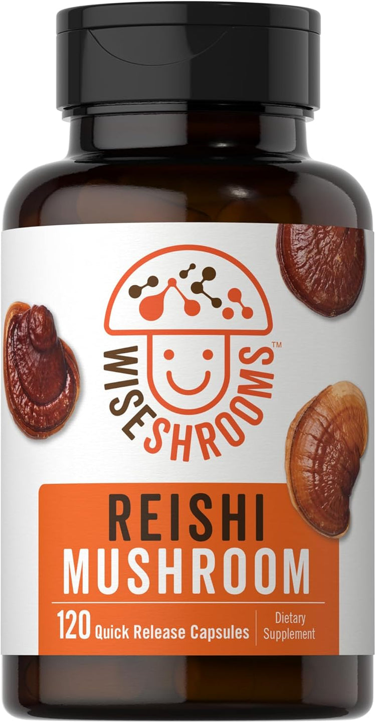 Reishi Mushroom 5000mg per serving | 120 Capsules
