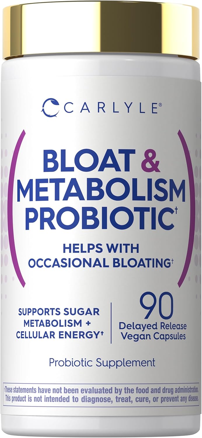 Probiótico para Inchaço e Metabolismo | 90 Cápsulas