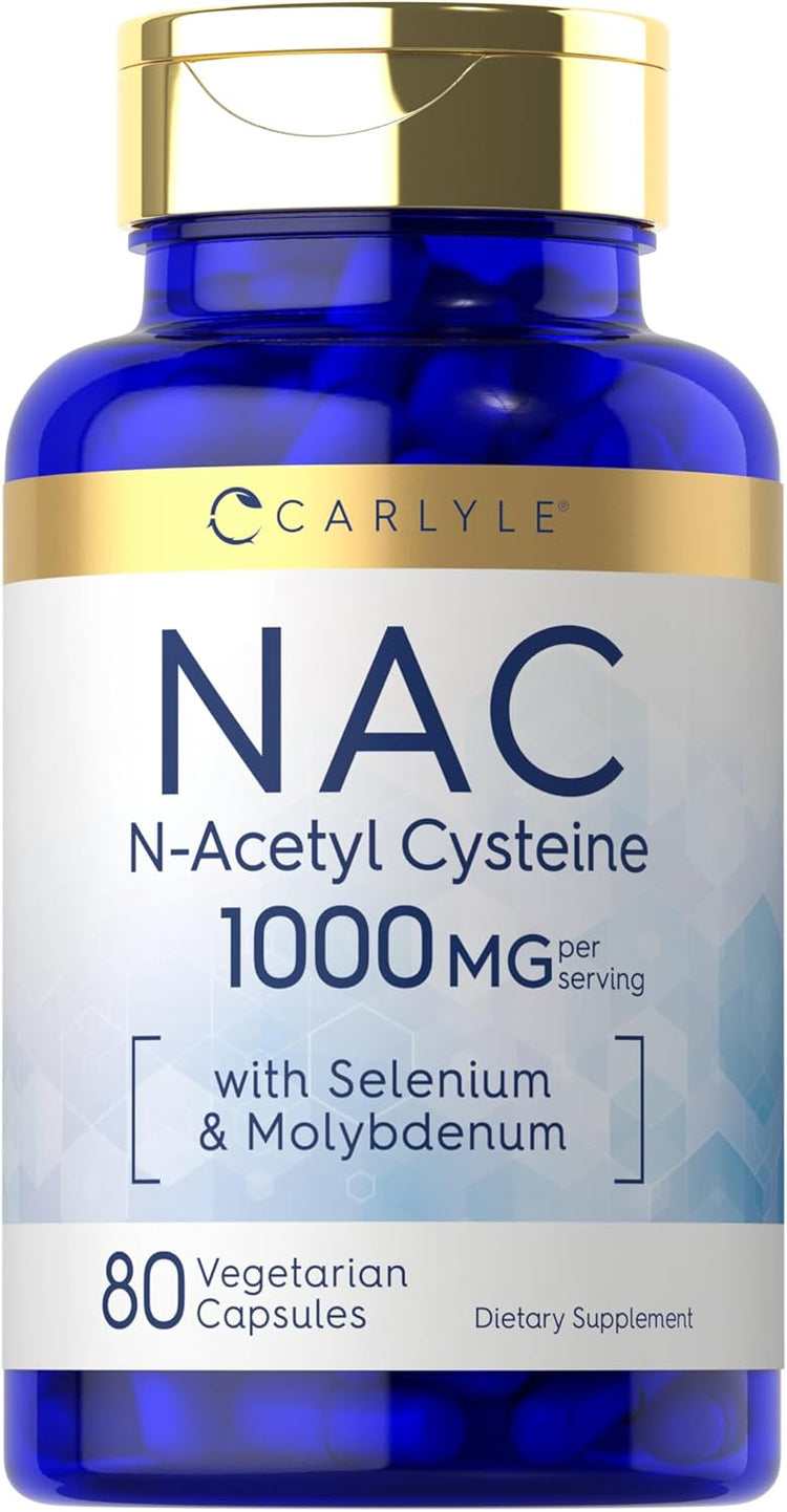 N-Acétyl Cystéine 1000mg par portion | 80 Capsules