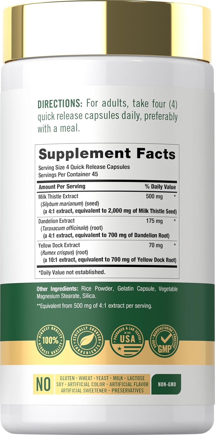 Milk Thistle Complex | 180 Capsules