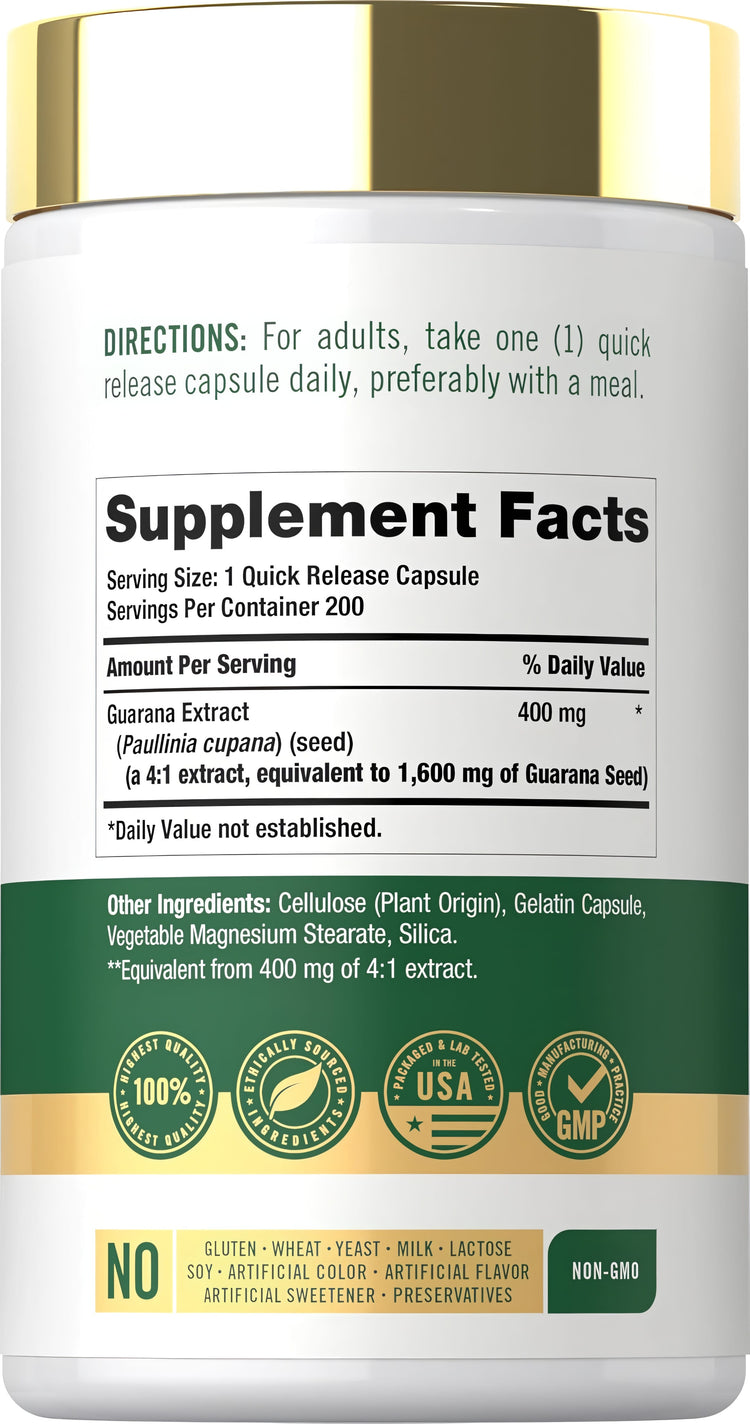 Guarana | 200 Kapseln