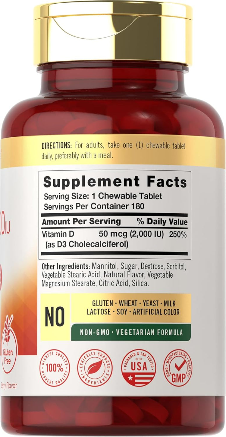 Vitamina D-3 2000UI | 180 Compresse