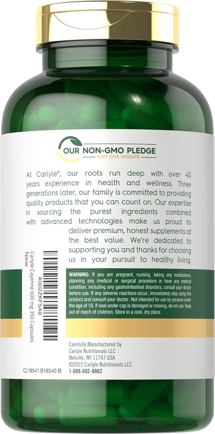 Cayenne Pepper | 350 Capsules