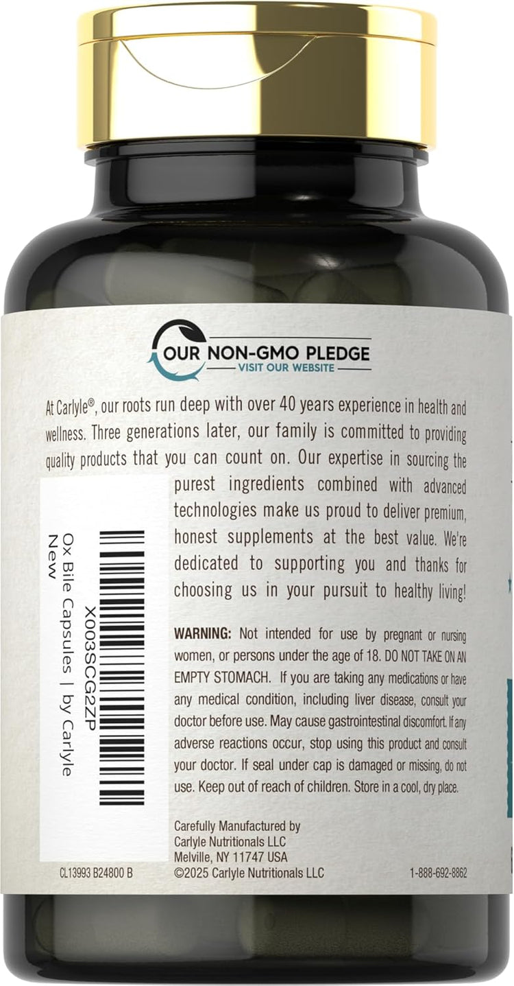 Bile di bue 500mg | 60 Capsule