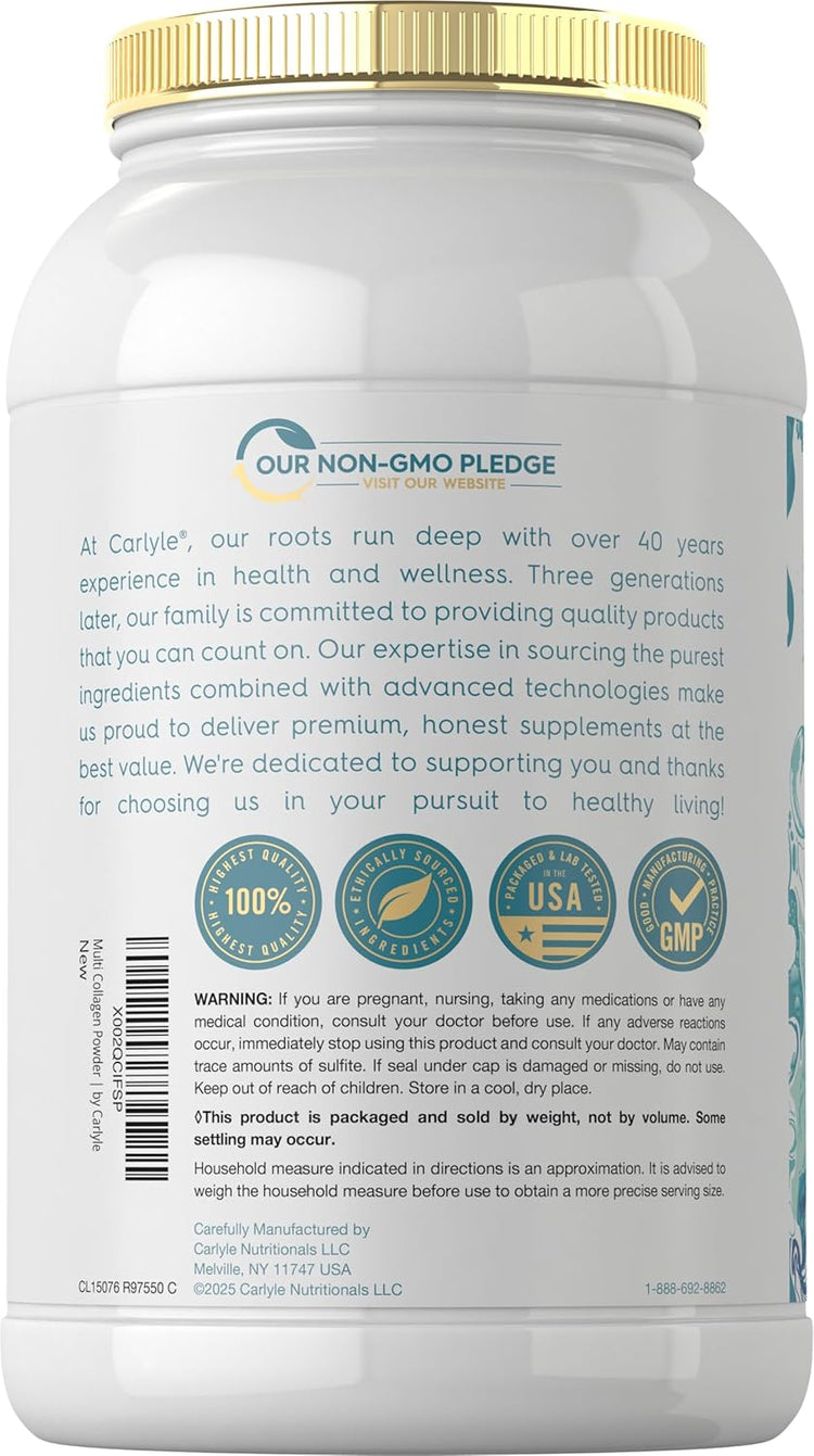 Multi Kollagen Protein 10000mg | 40oz Pulver