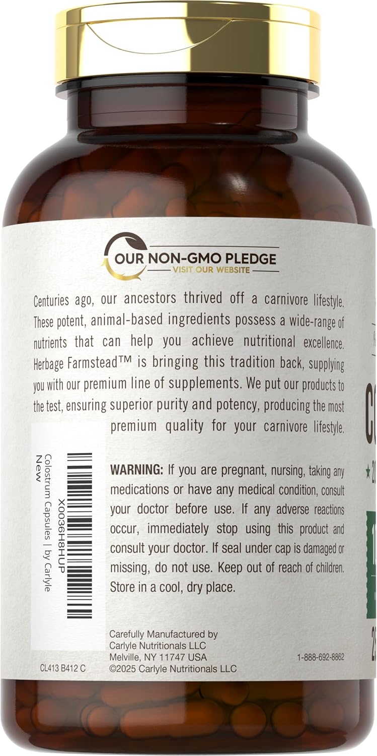 Colostro 1000mg per porzione | 250 Capsule