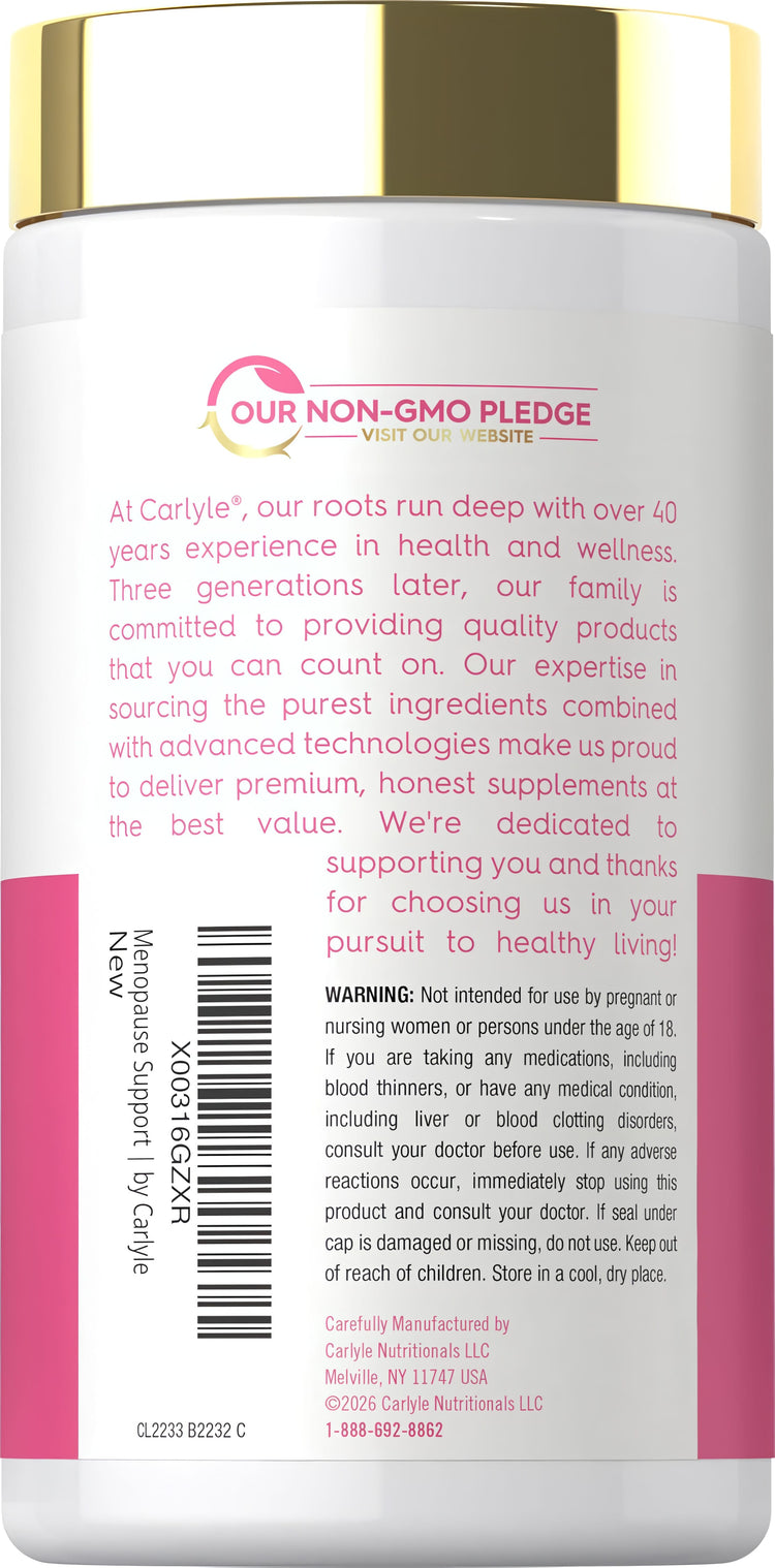 Menopause Support | 180 Capsules