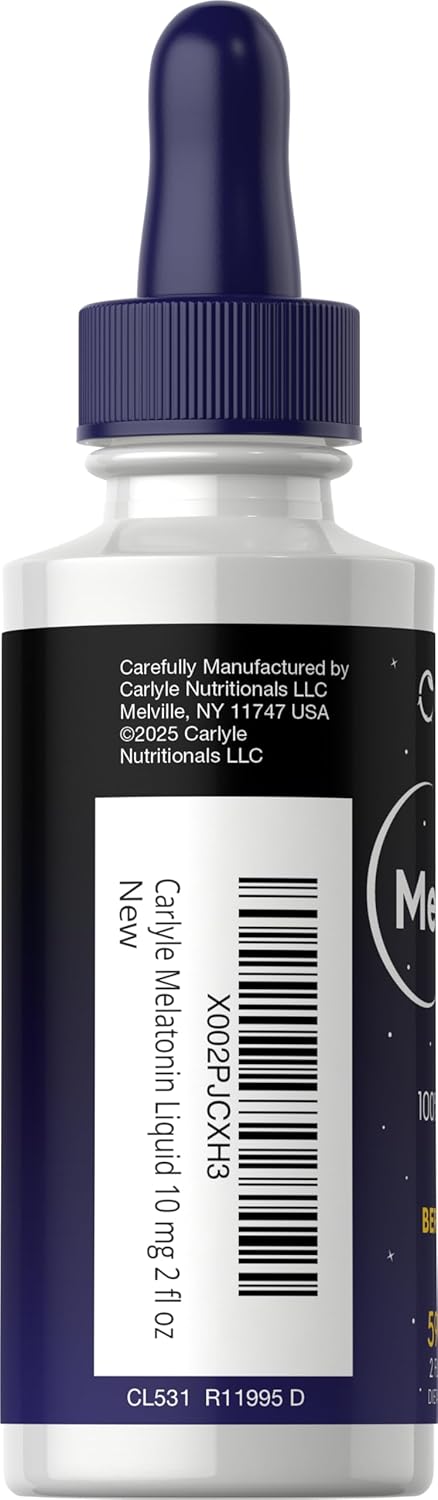 Melatonina 10mg | 2 fl oz Gotas Líquidas