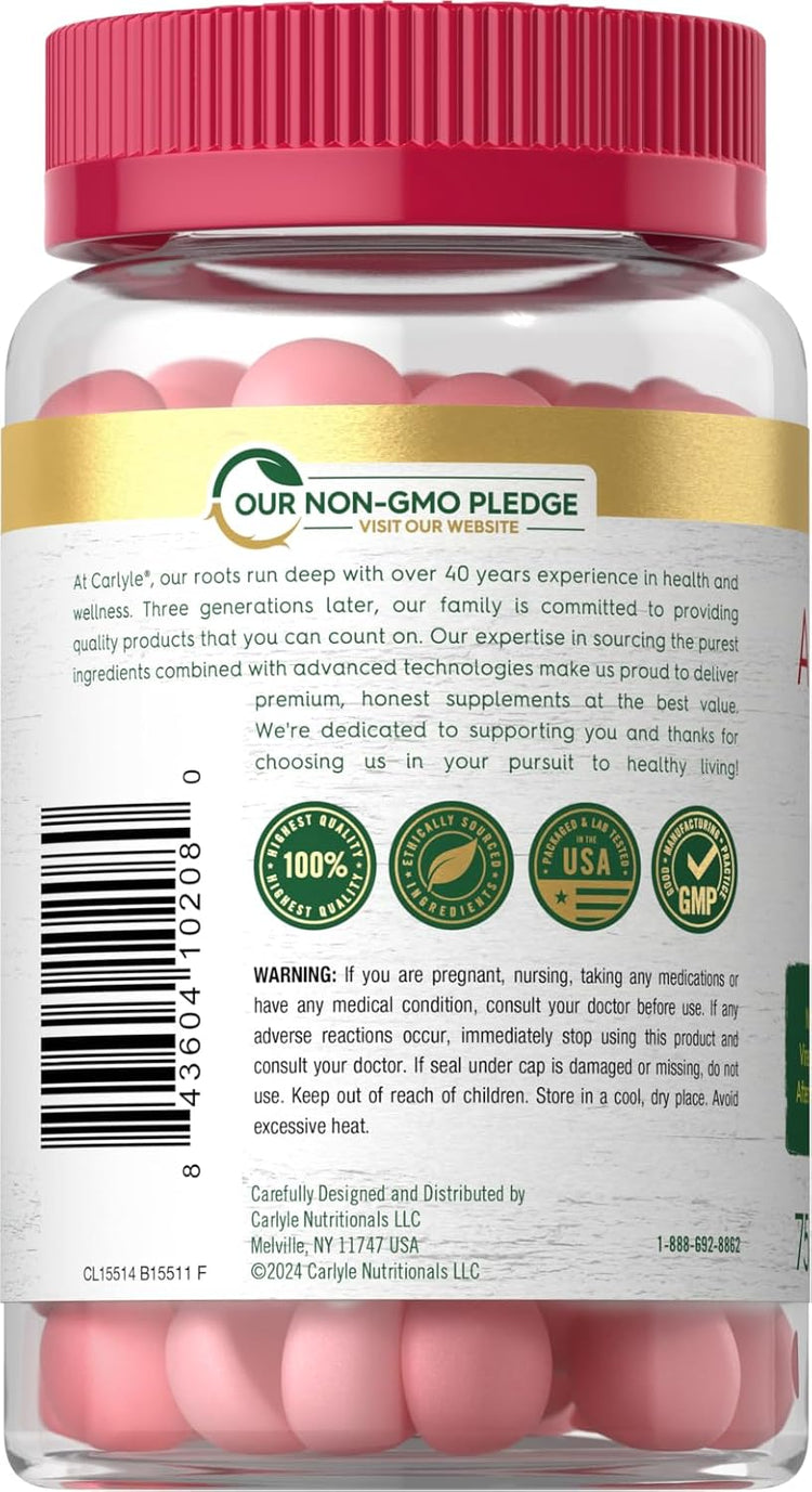 Vinagre de Maçã 600mg por porção | 75 Gomas