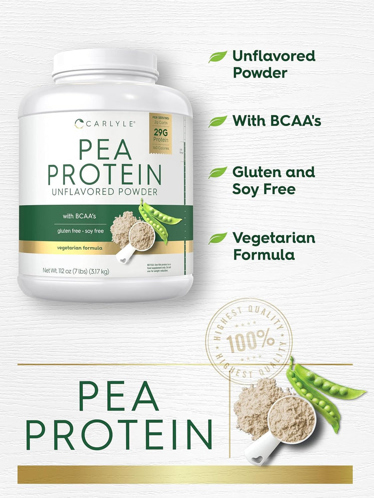 Pea Protein 29g | 7lbs Powder
