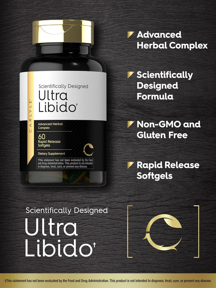 Ultra Libido | 60 Cápsulas Blandas