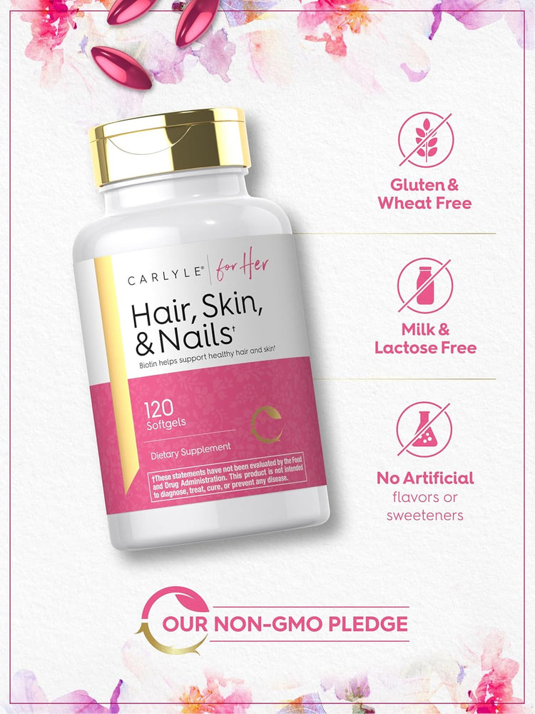 Hair, Skin & Nails | 120 Softgels