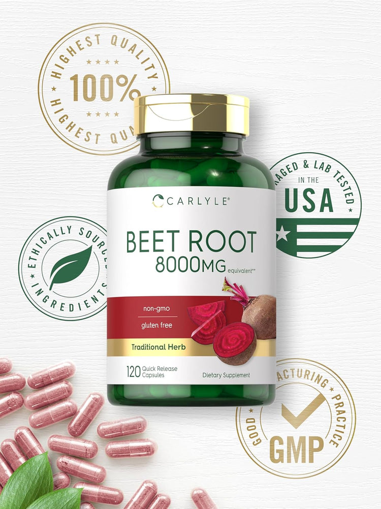 Beet Root 8000 mg | 120 Capsules