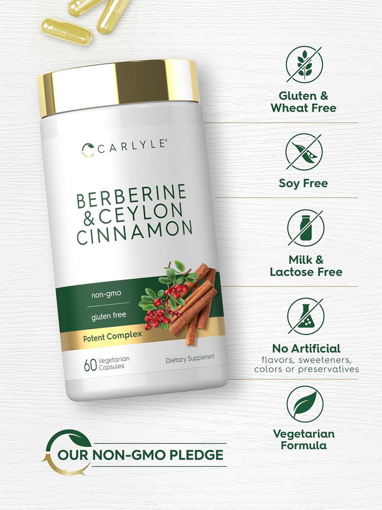 Berberina con Cannella di Ceylon | 60 Capsule