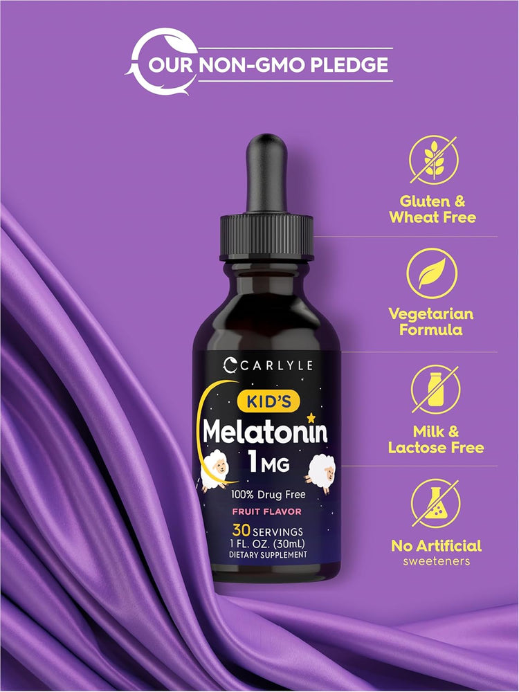Melatonin for Kids 1mg | 2oz Liquid