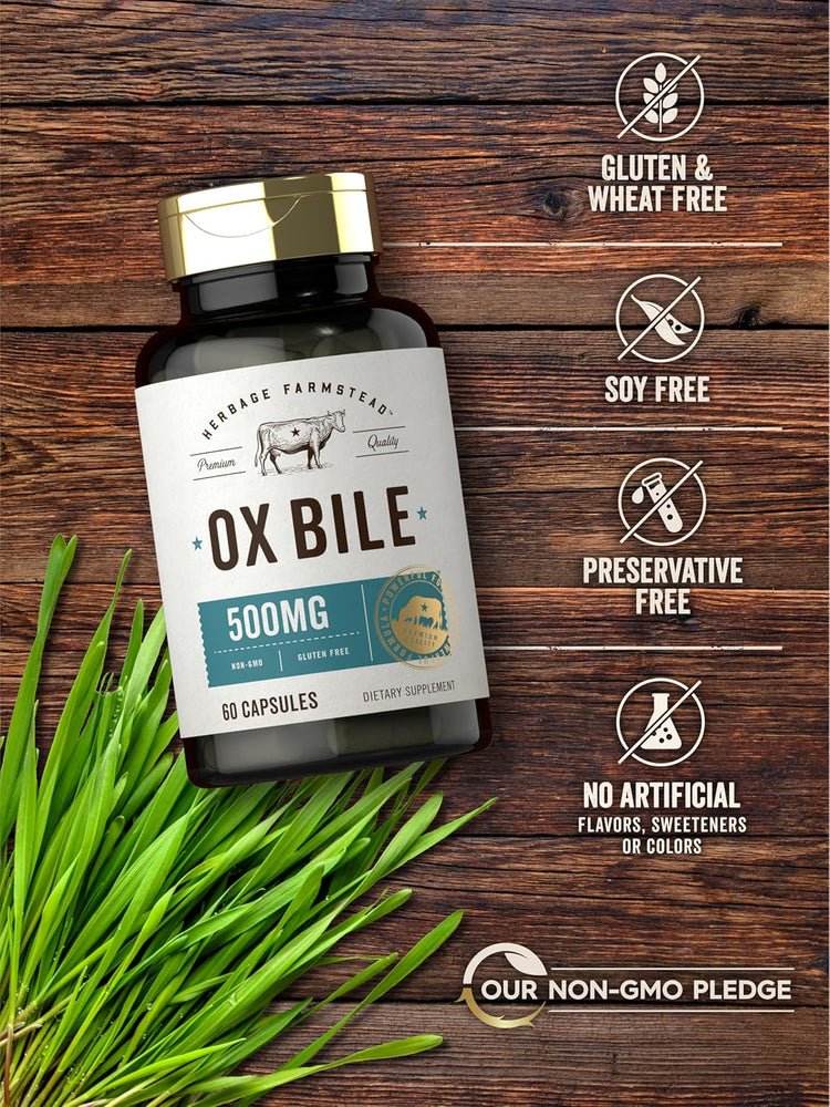 Bile di bue 500mg | 60 Capsule