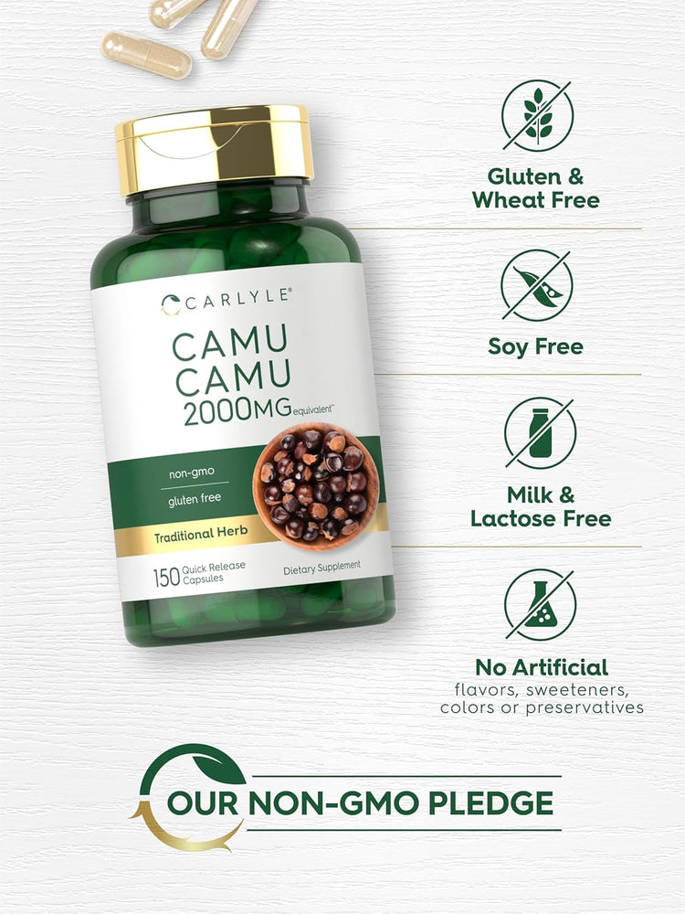 Camu Camu with Vitamin C | 150 Capsules