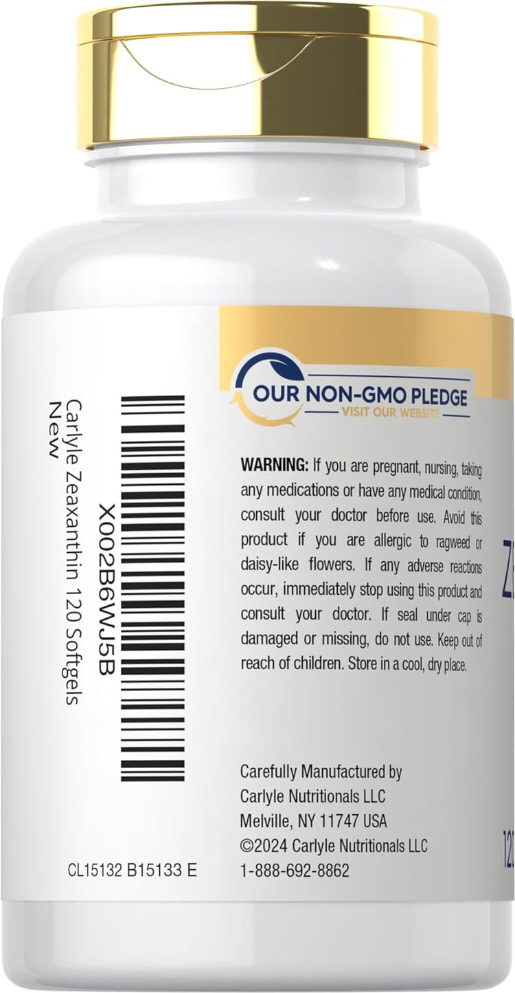 Zeaxanthin 10 mg pro Portion | 120 Weichkapseln