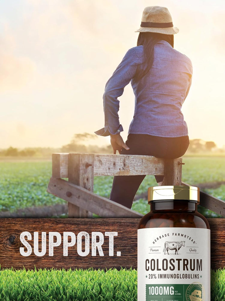 Colostro 1000mg per porzione | 250 Capsule
