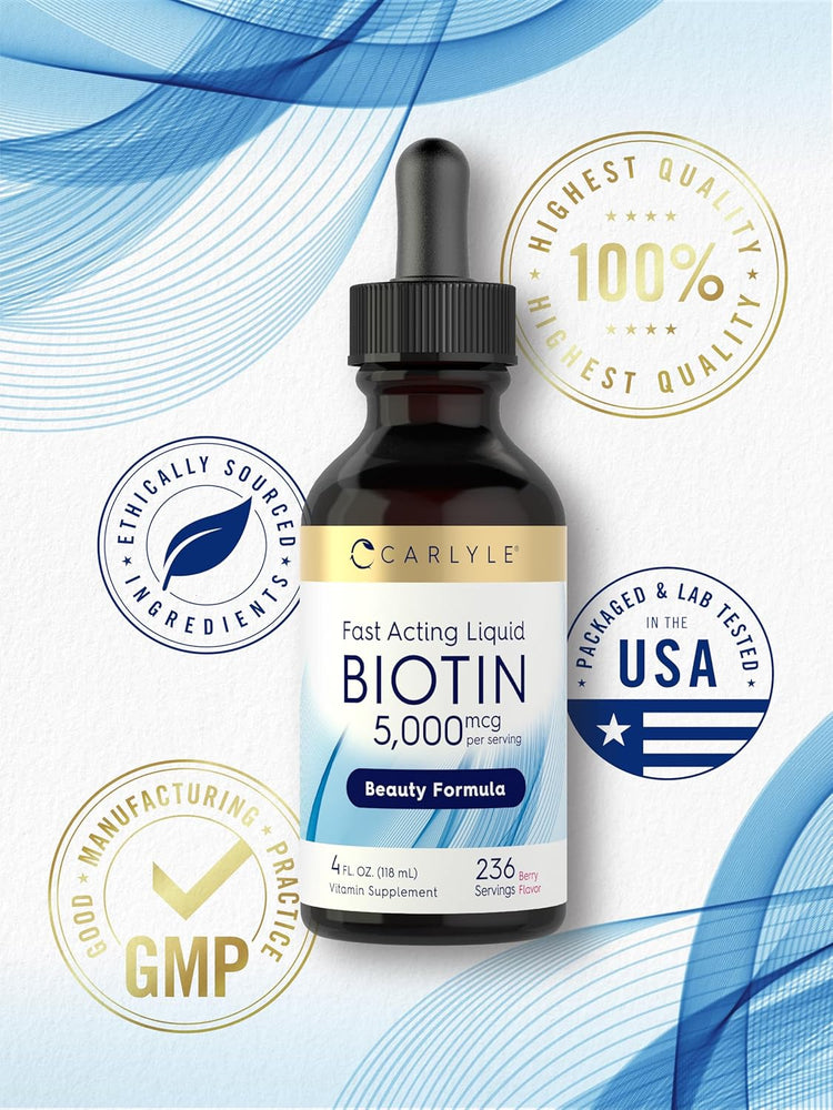 Biotina 5000mcg | 4oz Liquido