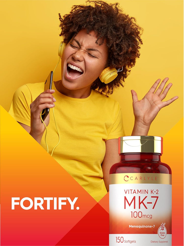 Vitamin K-2 MK-7 100mcg | 150 Softgels