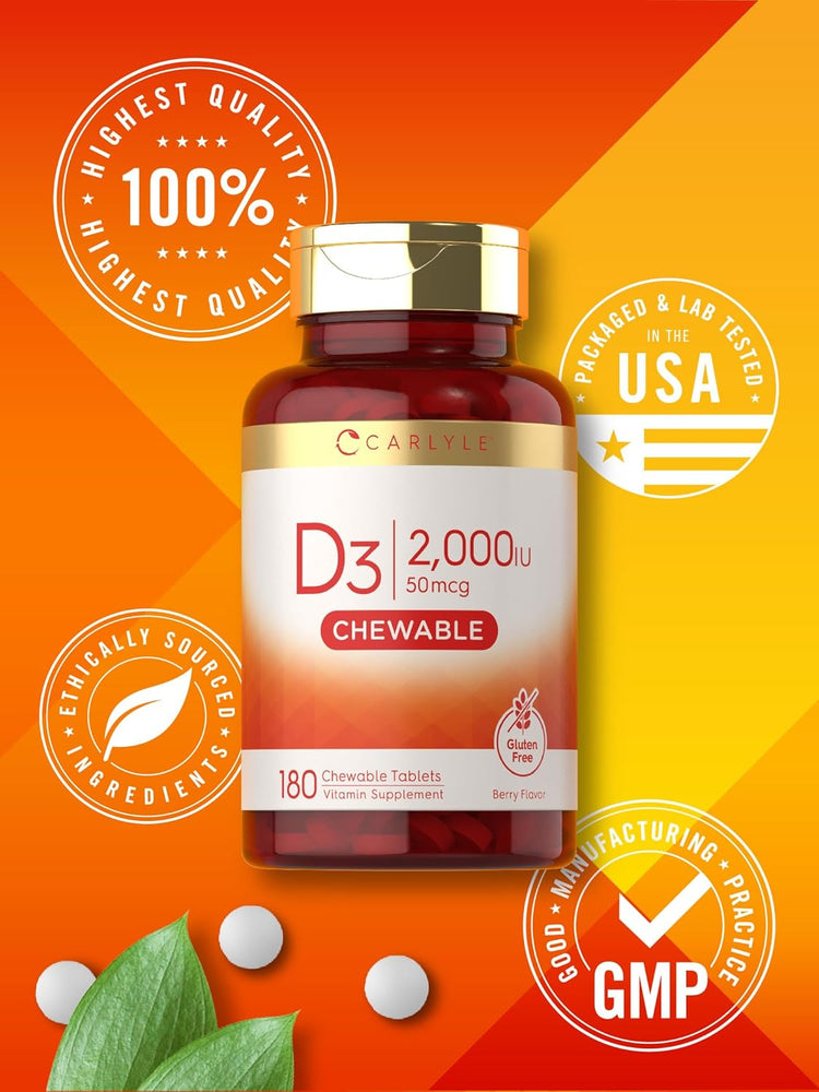 Vitamina D-3 2000UI | 180 Compresse