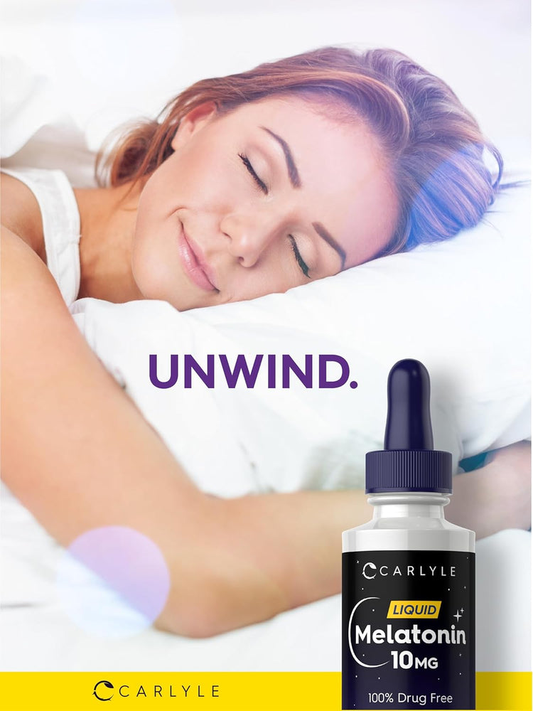 Melatonina 10mg | 2 fl oz Gotas Líquidas
