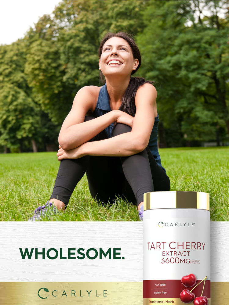 Tart Cherry Extract 3600mg per serving | 200 Capsules