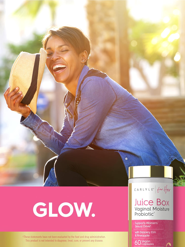 Women's Probiotic for Vaginal Moisture | with Slippery Elm and Pineapple