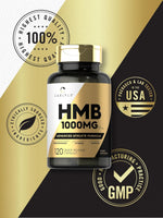Load image into Gallery viewer, HMB 1000mg | 120 Capsules
