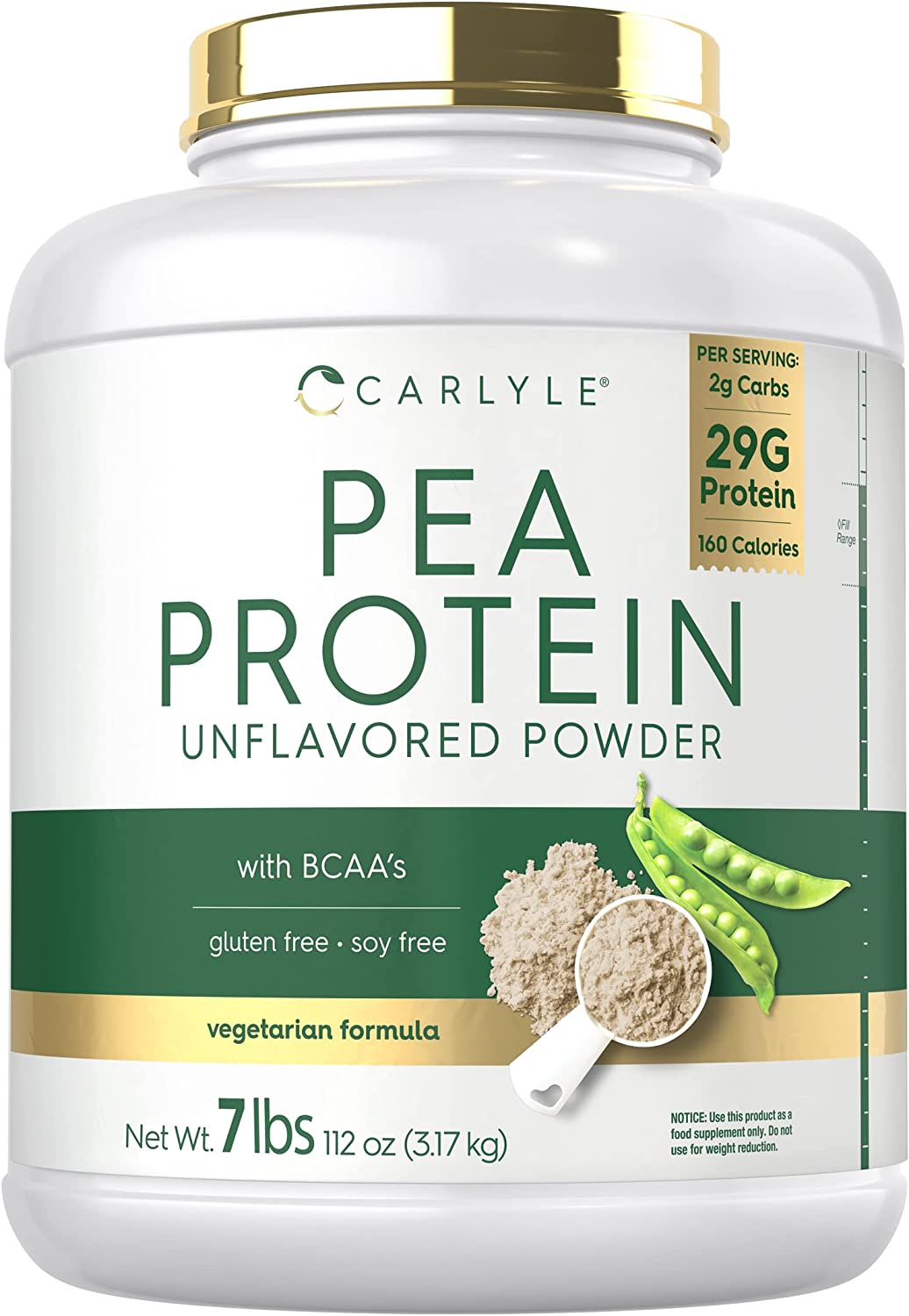 Pea Protein 29g | 7lbs Powder