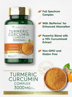 Load image into Gallery viewer, Turmeric Curcumin Complex 3000mg | 90 Capsules
