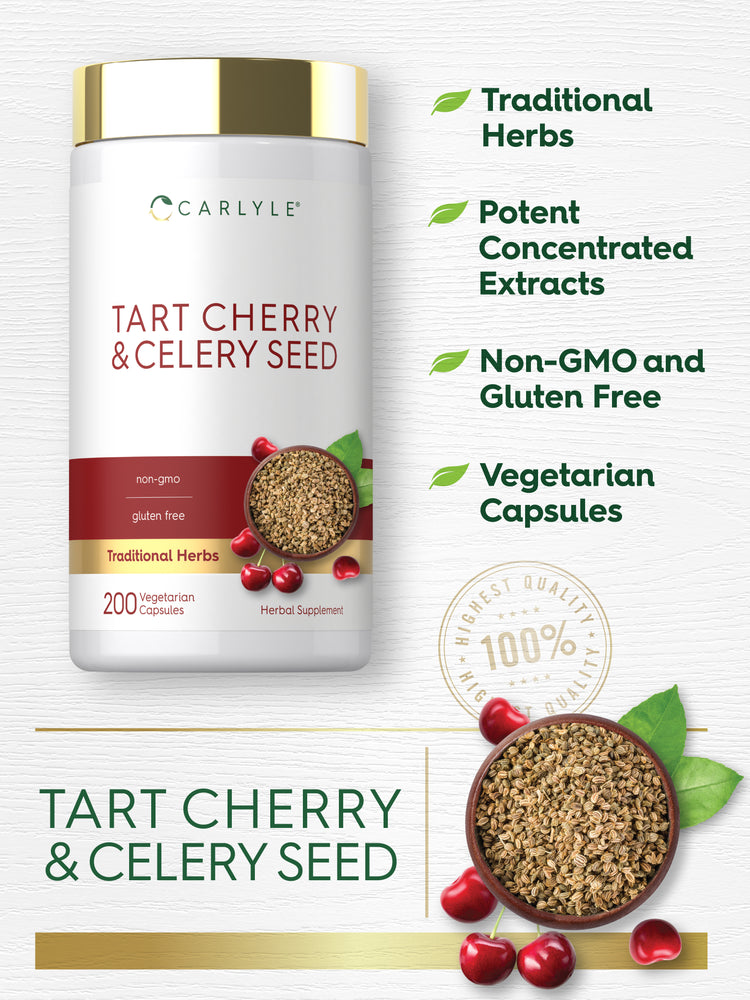 callouts stating Traditional Herbs, Potent Concentrated Extracts, Non-GMO and Gluten Free, Vegetarian Capsules, and Finest Quality 100%.