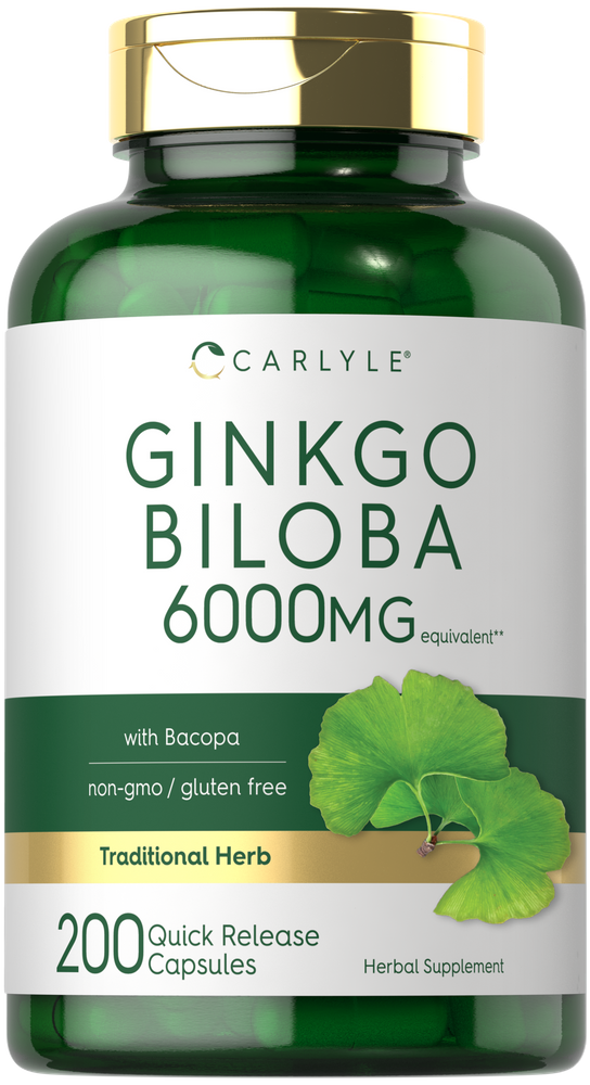 Ginkgo Biloba | 200 Cápsulas