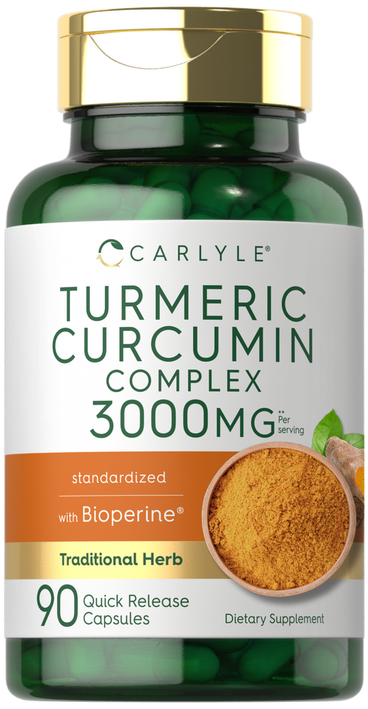 Kurkuma Curcumin Komplex 3000mg pro Portion | 90 Kapseln