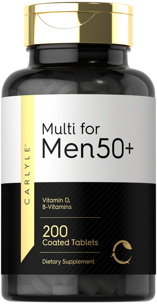 Multivitamin for Men 50+ | 200 Tablets