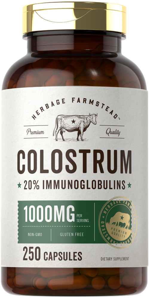 Colostro 1000mg per porzione | 250 Capsule