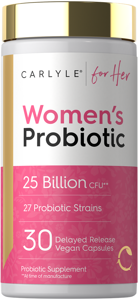 Probiótico Feminino 25 Bilhões de CFUs | 30 Cápsulas