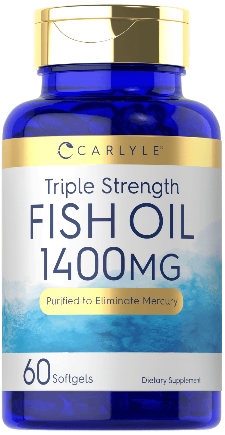 Aceite de Pescado 1360mg | 60 Cápsulas Blandas