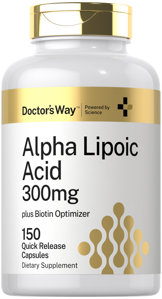 Ácido Alfa Lipoico 300 mg | 150 Cápsulas