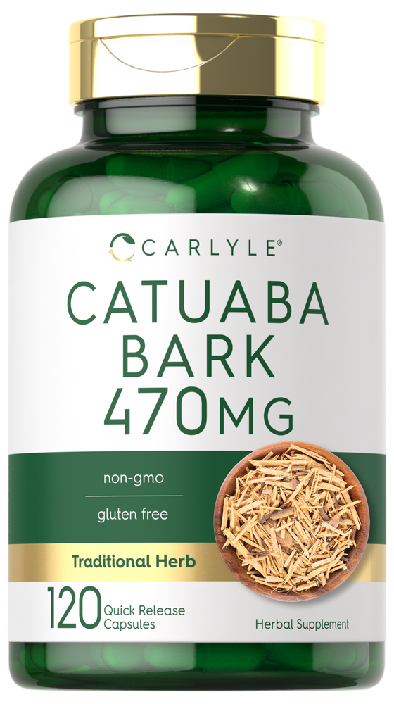 Corteza de Catuaba 470mg | 120 Cápsulas