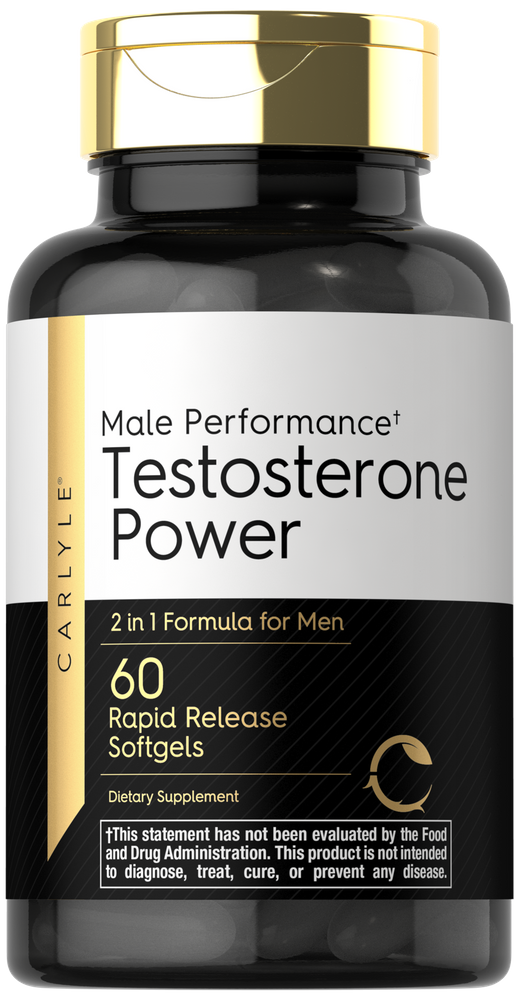 Poder de Testosterona | 60 Cápsulas Blandas