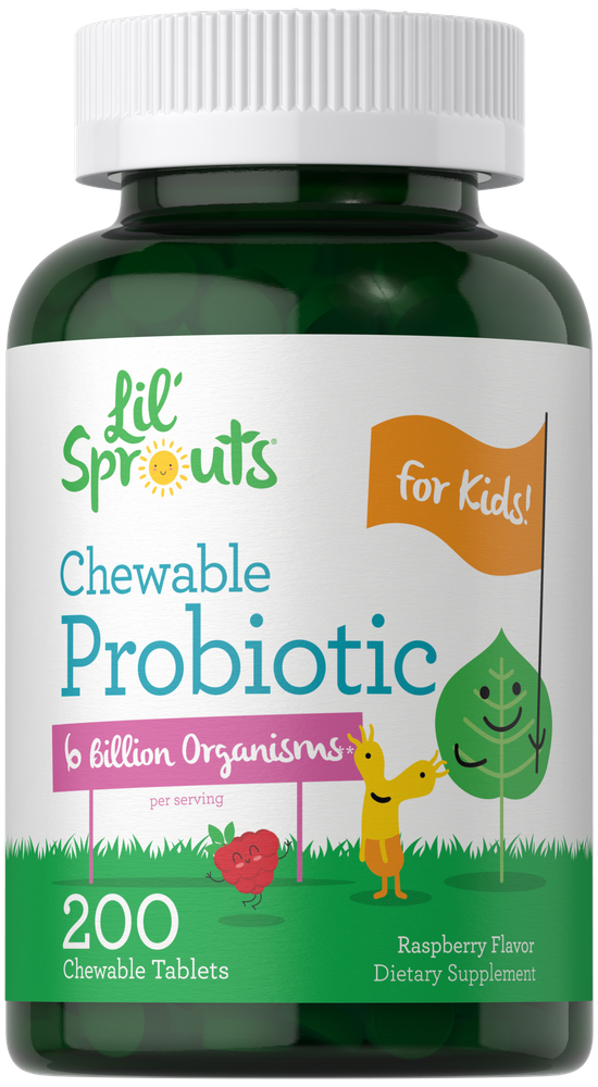 Probiotic for Kids 6 Billion CFUs per serving | 200 Tablets