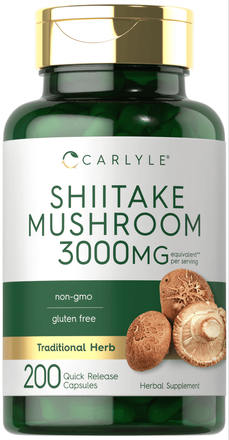 Shiitake-Pilz | 200 Kapseln