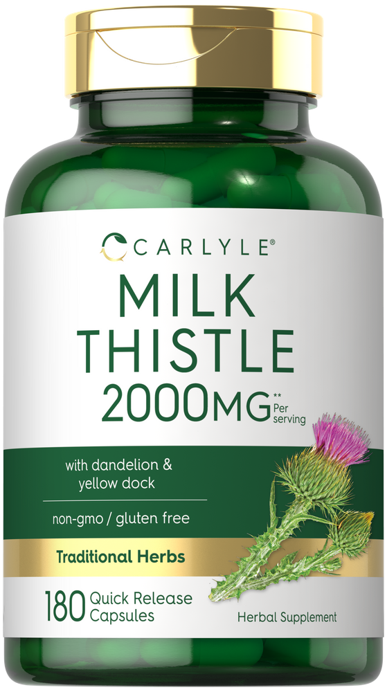 Milk Thistle Complex 2000mg per serving | 180 Capsules
