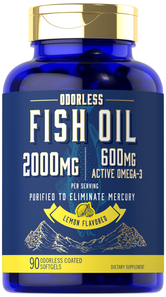 Fish Oil 2000mg per serving | 90 Softgels