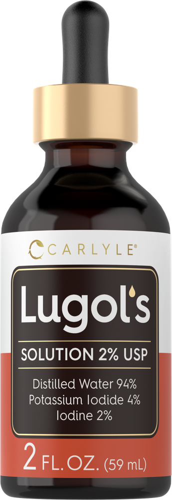 Yodo de Lugol | Gotas Líquidas de 2oz