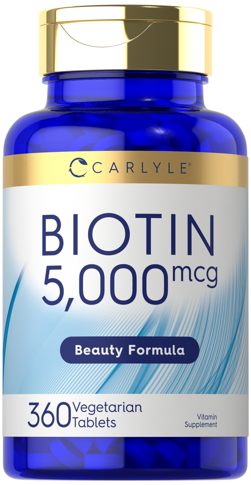 Biotin 5000mcg | 360 Tablets
